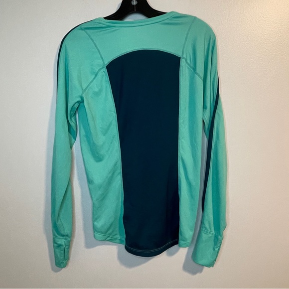 Nike Livestrong Teal Long Sleeve Dri-Fit Tee size M - Picture 2 of 5